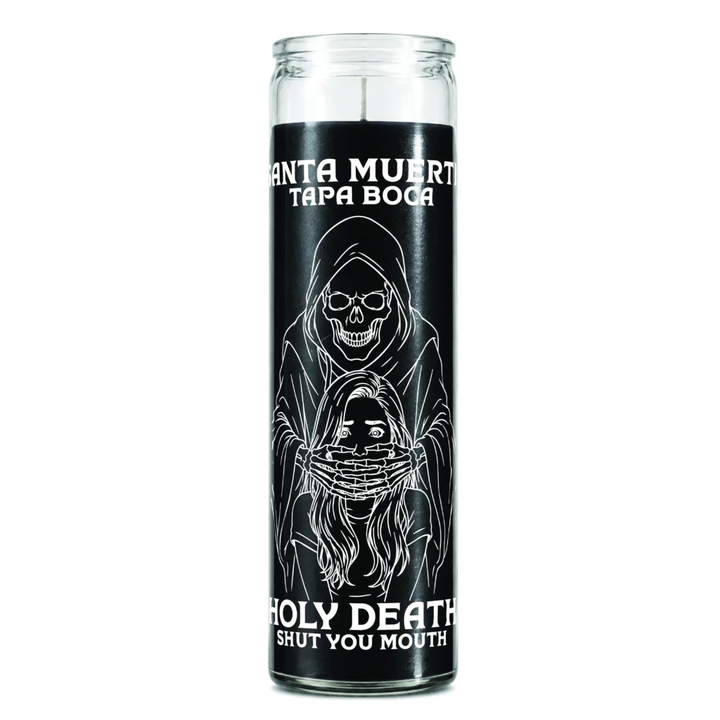 SANTA MUERTE TAPA BOCA